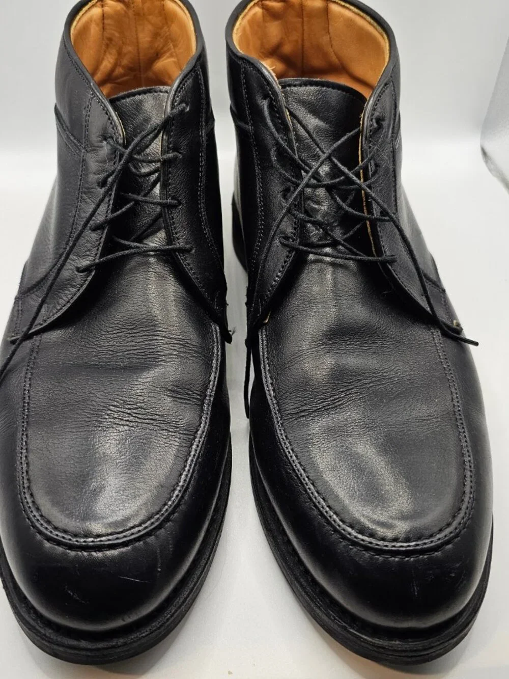 Allen Edmonds Stuart Chukka Boots Black Mens 12.5 D